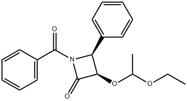 (3R,4S)-1-Бензоил-3-(1-етоксиетокси)-4-фенил-2-азетидинон